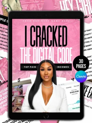 PLR Ebook 30 Pages, Ebook Cover, Ebook Template, Ebook Template Canva, Done For You Ebook, Ebook Template PDF, Ebook Mock-up, Passive Income