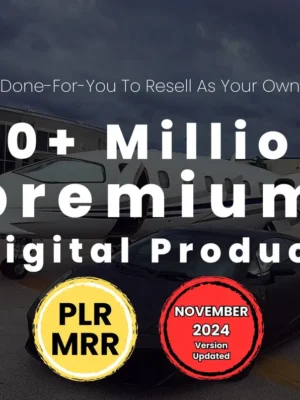 45A 20+ Million Digital Products Bundle Resell MRR PLR, Digital Downloads, passive income, Luxury Reel, AI Prompt, Faceless Social Media Post
